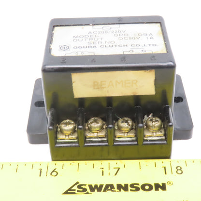 Ogura OPR I09A 90V Output 200/220V AC Brake Rectifier Module