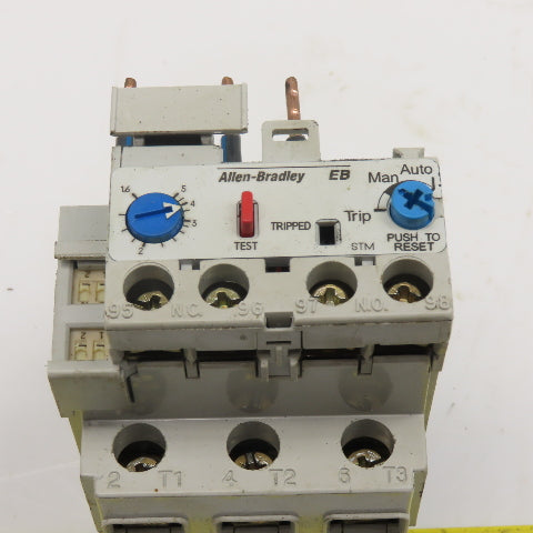 Allen Bradley 193-EB1EB Overload Relay 1.6-5.0A Trip Range 120V Coil