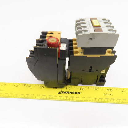 Allen Bradley 100-A09ND3 Contactor Overload 600V 2.8-4.2A Trip Range 120V Coil