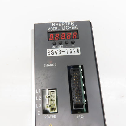 Sugino UC-94 SSV3-1626 Inverter Drive For Selfeeder Servo Drills
