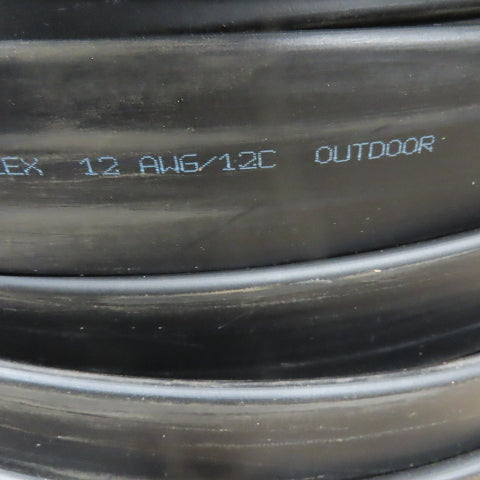 Prysmian Group 4EF-1212-NEO Planoflex 12AWG 12C Flat Wire Festoon Cable 300'