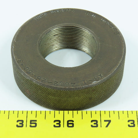 Shop Made 1.6875 Thread Ring Gage P.D. 1.6469