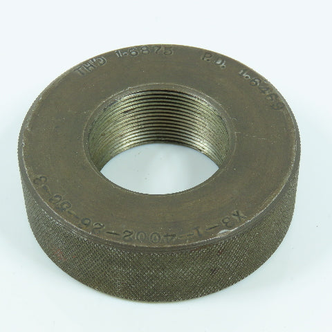Shop Made 1.6875 Thread Ring Gage P.D. 1.6469