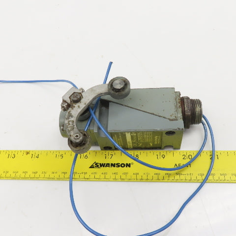 Allen Bradley 802T-KP1 Limit Switch Rocker Arm Maintained Position 600V