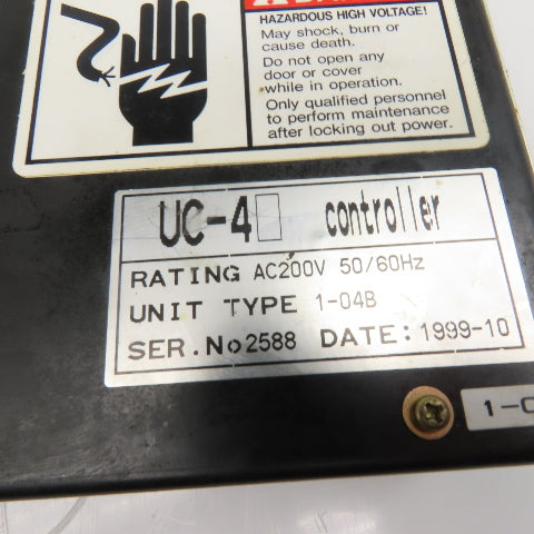 Sugino Type 1-04B UC-40 Drill Unit Controller 200VAC 50/60Hz