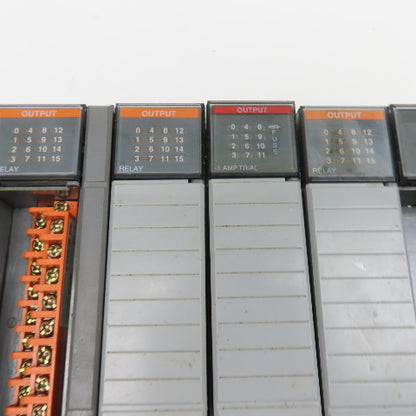 Allen Bradley SLC500 PLC Input Output CPU Chassis 10 Slot Ser. E Rev. 8