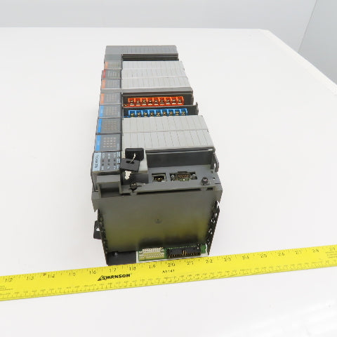 Allen Bradley SLC500 PLC Input Output CPU Chassis 10 Slot Ser. E Rev. 8