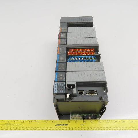 Allen Bradley SLC500 PLC Input Output CPU Chassis 10 Slot Ser. E Rev. 8