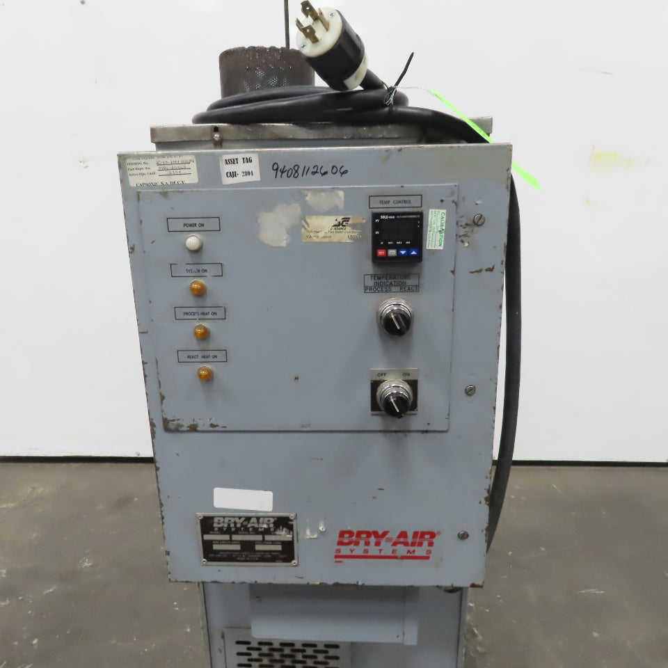 Bry-Air Systems RD-50 Resin Desiccant Dryer for Plastics Injection Molding