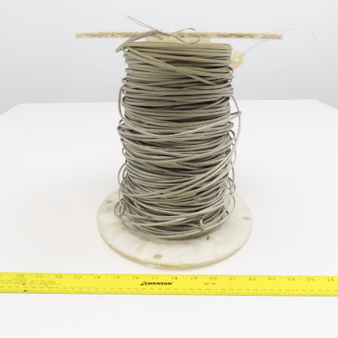 GeoCorp K20-2S-HG Thermocouple Wire Stainless Steel Braid Solid 800'