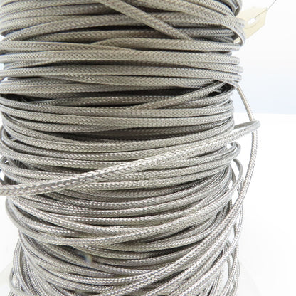 GeoCorp K20-2S-HG Thermocouple Wire Stainless Steel Braid Solid 800'