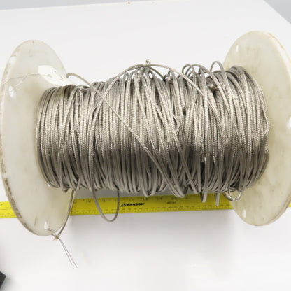 GeoCorp K20-2S-HG Thermocouple Wire Stainless Steel Braid Solid 800'