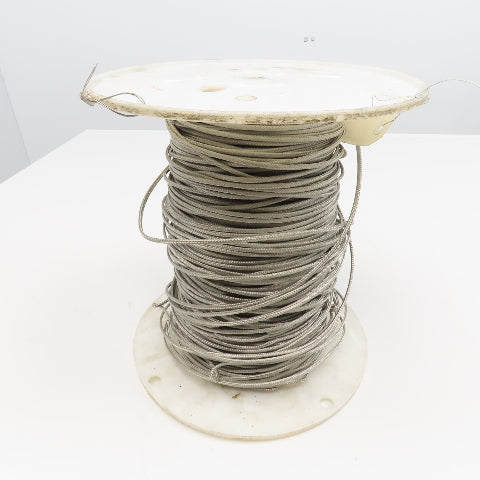 GeoCorp K20-2S-HG Thermocouple Wire Stainless Steel Braid Solid 800'
