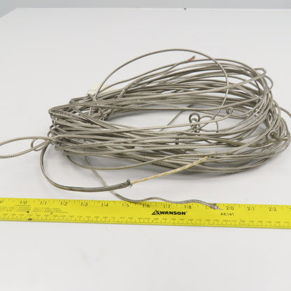 GeoCorp K20-2S-HG Thermocouple Wire Stainless Steel Braid Solid 80'