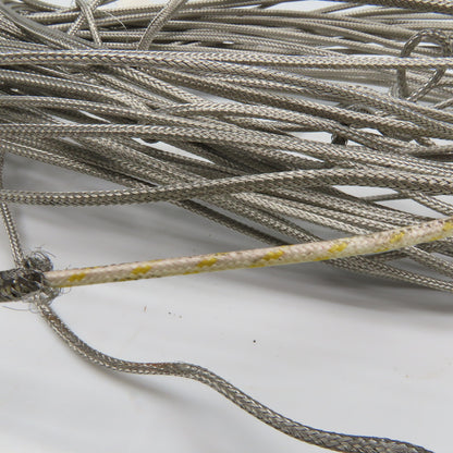 GeoCorp K20-2S-HG Thermocouple Wire Stainless Steel Braid Solid 80'