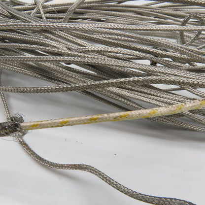 GeoCorp K20-2S-HG Thermocouple Wire Stainless Steel Braid Solid 80'