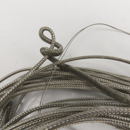 GeoCorp K20-2S-HG Thermocouple Wire Stainless Steel Braid Solid 80'
