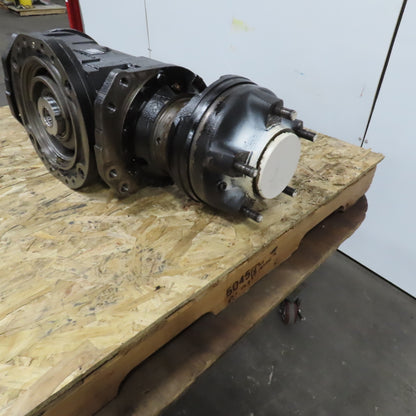 Speth 85603 Differential Assembly W/Wheel Hubs Mounts From A Clark EC30 Forklift