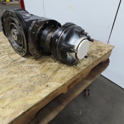 Speth 85603 Differential Assembly W/Wheel Hubs Mounts From A Clark EC30 Forklift