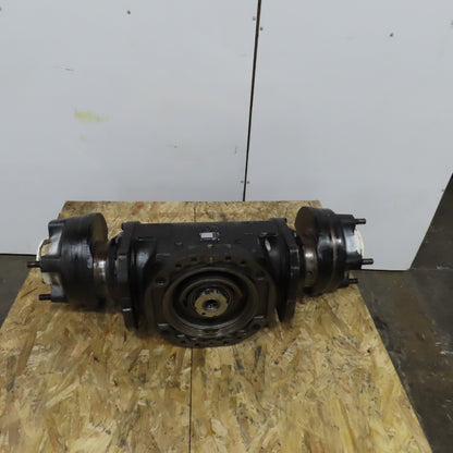 Speth 85603 Differential Assembly W/Wheel Hubs Mounts From A Clark EC30 Forklift