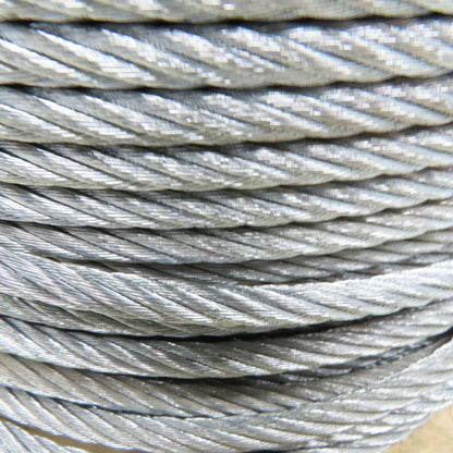 Dayton 2TAF4 5/16" Galvanized Steel Cable Wire Rope WLL 1960Lb. 500' Roll