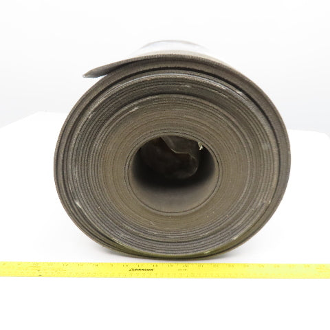 18" Wide Interwoven 9/64" Thick Conveyor Belt 67" OAL