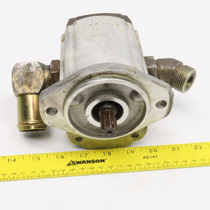 Ultra 3879 3193 Clark EC30 Forklift Hydraulic Pump 12mm Spline Shaft