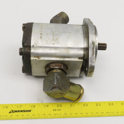 Ultra 3879 3193 Clark EC30 Forklift Hydraulic Pump 12mm Spline Shaft