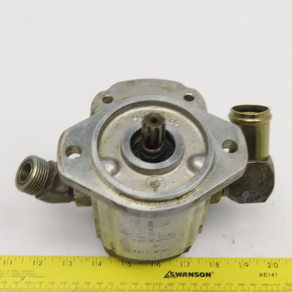 Ultra 3879 3193 Clark EC30 Forklift Hydraulic Pump 12mm Spline Shaft