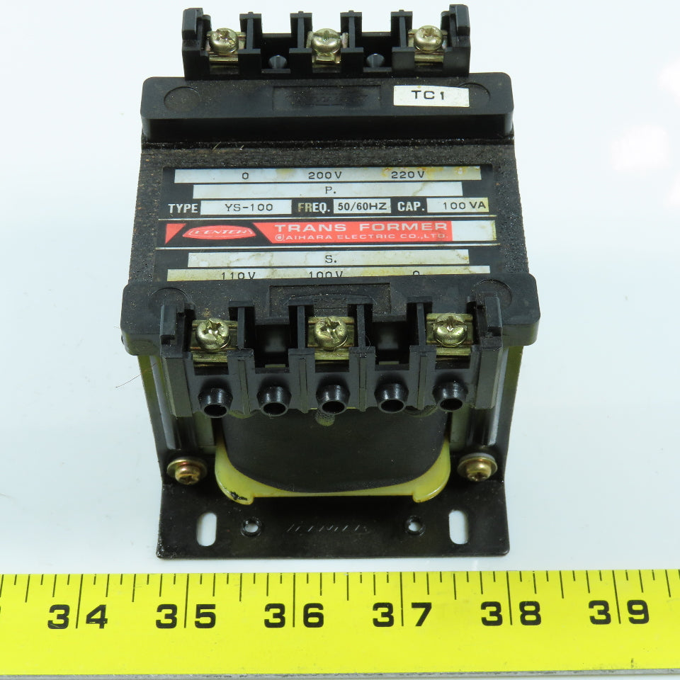 Center Aihara YS-100 Electric Transformer 200-220V 50/60HZ 100VA Capacity