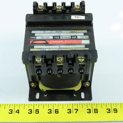 Center Aihara YS-100 Electric Transformer 200-220V 50/60HZ 100VA Capacity