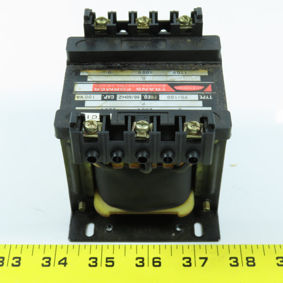 Center Aihara YS-100 Electric Transformer 200-220V 50/60HZ 100VA Capacity