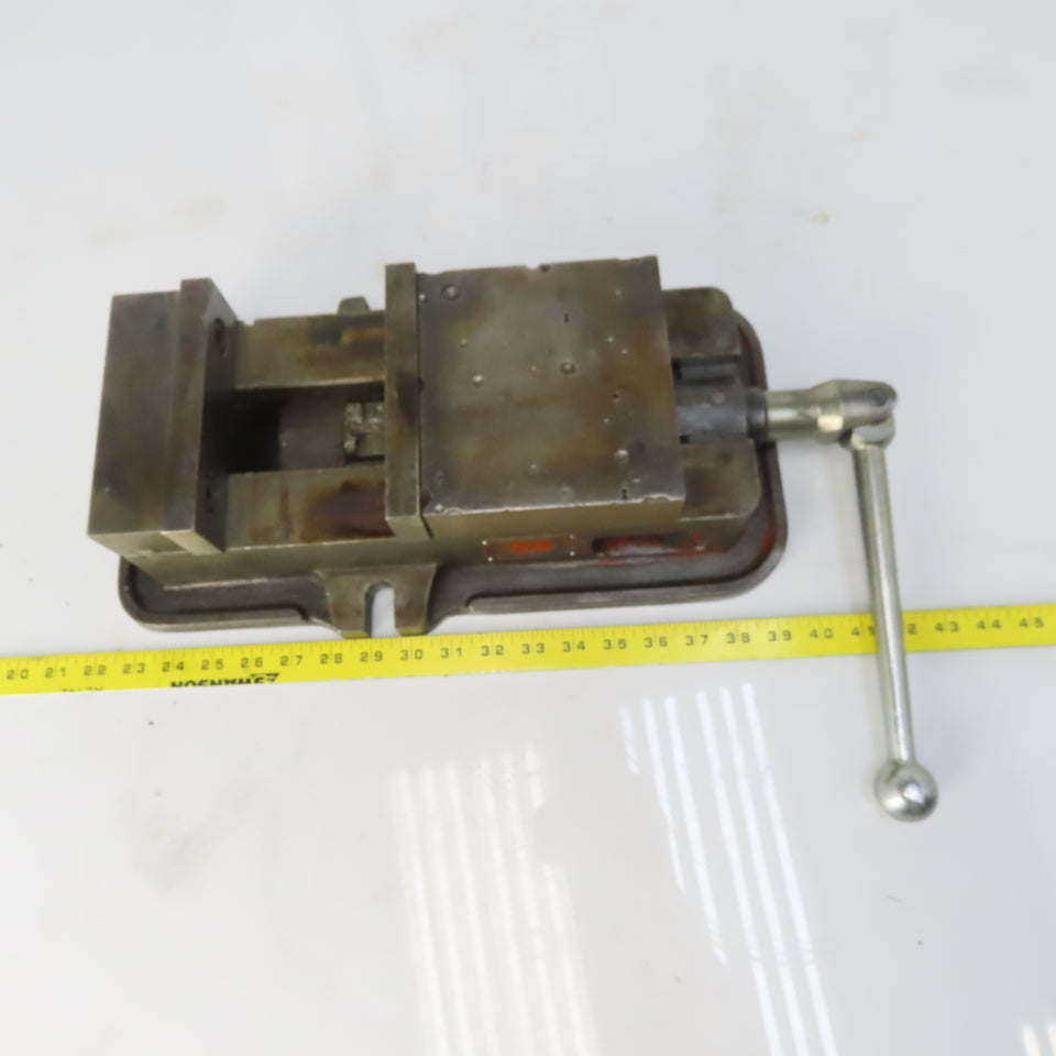 Auto Wells 6"x 5-1/2" x 1-3/4" Precision Machine Vise W/Handle
