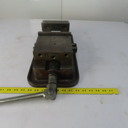 Auto Wells 6"x 5-1/2" x 1-3/4" Precision Machine Vise W/Handle