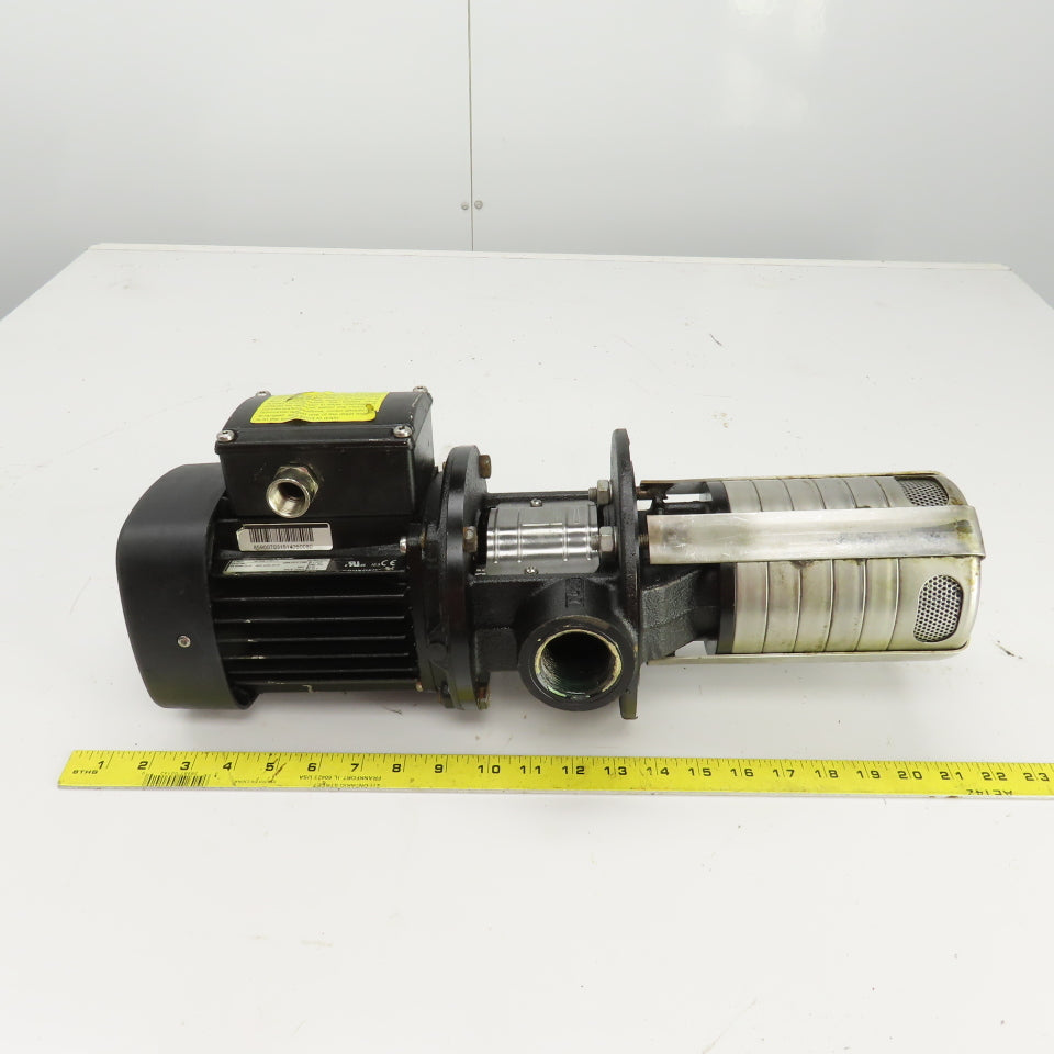 Grundfoss CRK2-40/4 U-W-A-AUUV 1HP Vertical Coolant Pump 230/460V 11GPM 3500RPM