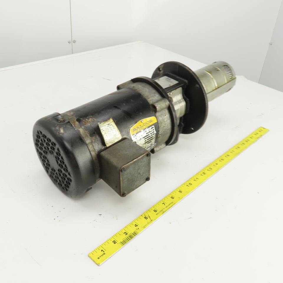Grundfoss SPK8-1/1 U-W-A-AUUV 0.5HP Vertical Coolant Pump 230/460V 3550RPM 42GPM