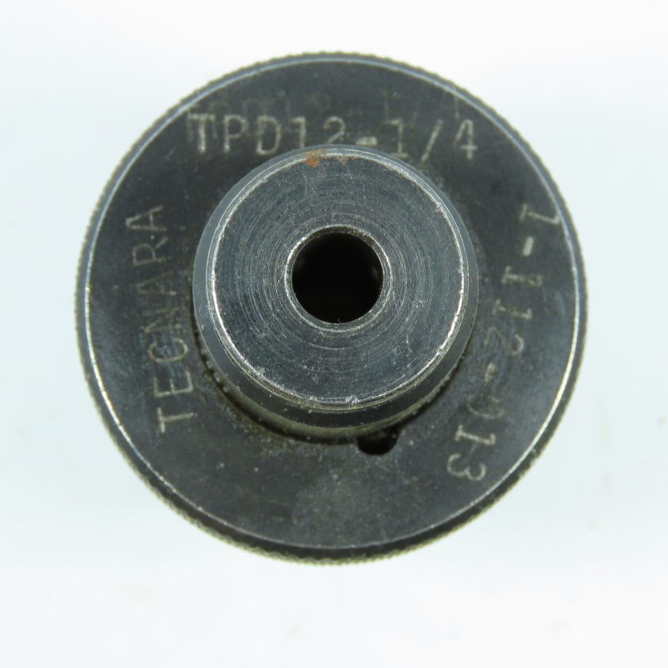 Tecnara 1-112-013 TPD 12 - 1/4" Quick Change Tap Adapter Collet