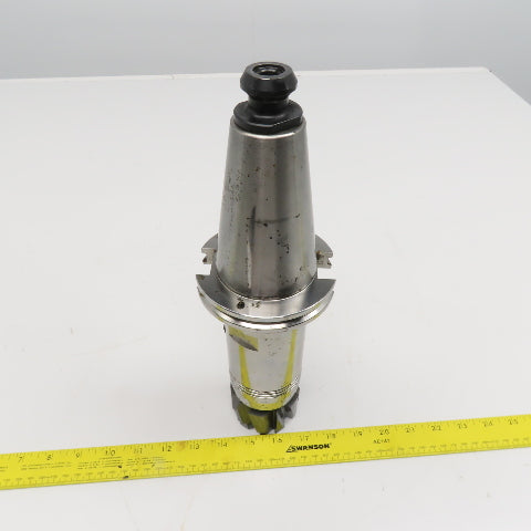 Tendo 0204677 Platninum CAT 50 Tool Holder 1-1/4" Bore W/Carbide 60x65mm Endmill