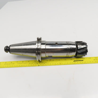 Tendo 0204677 Platninum CAT 50 Tool Holder 1-1/4" Bore W/Carbide 60x65mm Endmill