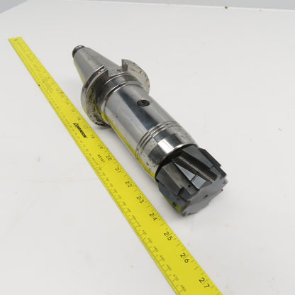 Tendo 0204677 Platninum CAT 50 Tool Holder 1-1/4" Bore W/Carbide 60x65mm Endmill