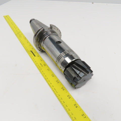 Tendo 0204677 Platninum CAT 50 Tool Holder 1-1/4" Bore W/Carbide 60x65mm Endmill