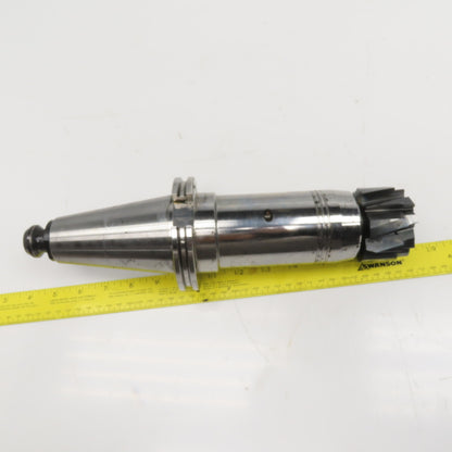 Tendo 0204677 Platninum CAT 50 Tool Holder 1-1/4" Bore W/Carbide 60x65mm Endmill
