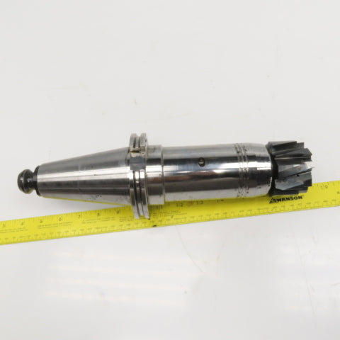 Tendo 0204677 Platninum CAT 50 Tool Holder 1-1/4" Bore W/Carbide 60x65mm Endmill