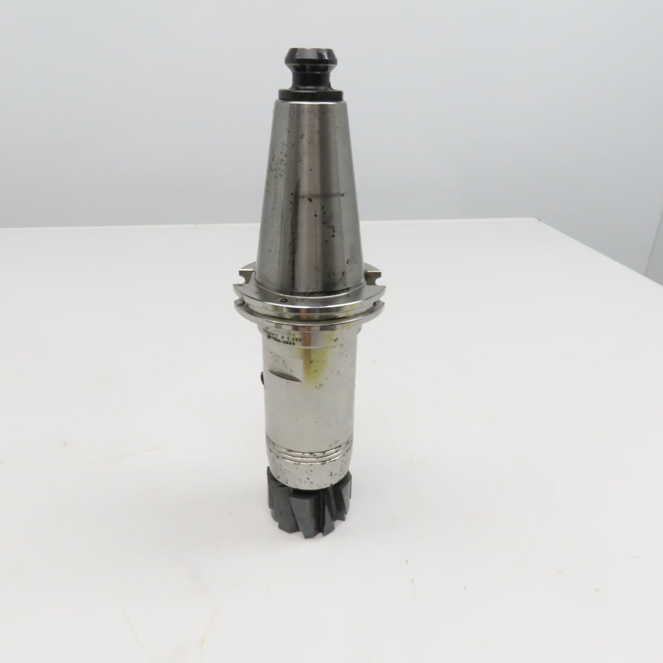 Tendo 0204677 Platninum CAT 50 Tool Holder 1-1/4" Bore W/Carbide 60x65mm Endmill