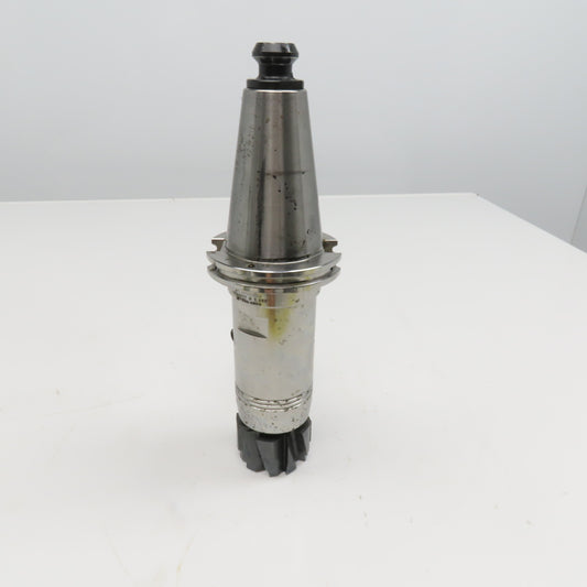 Tendo 0204677 Platninum CAT 50 Tool Holder 1-1/4" Bore W/Carbide 60x65mm Endmill