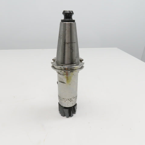 Tendo 0204677 Platninum CAT 50 Tool Holder 1-1/4" Bore W/Carbide 60x65mm Endmill