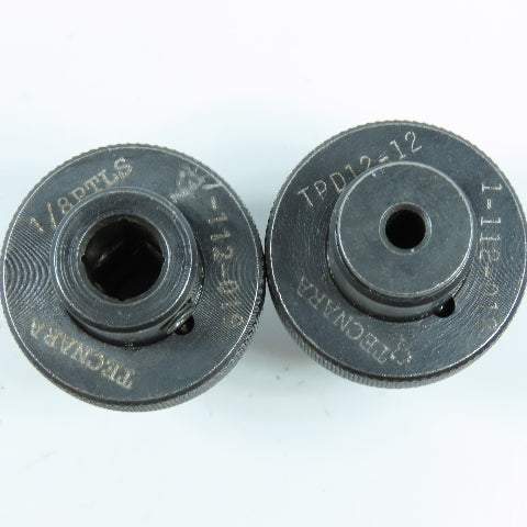 Tecnara 1-112-012 & 1-112019 Quick Change Tap Adapter Collet Lot of 2