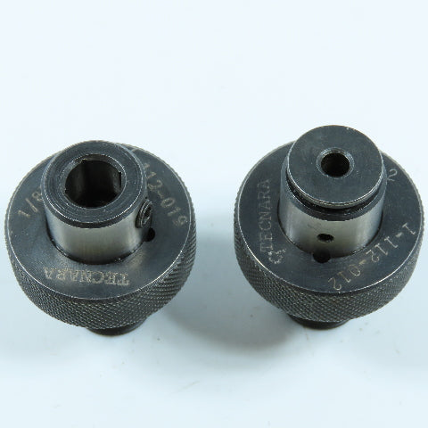 Tecnara 1-112-012 & 1-112019 Quick Change Tap Adapter Collet Lot of 2