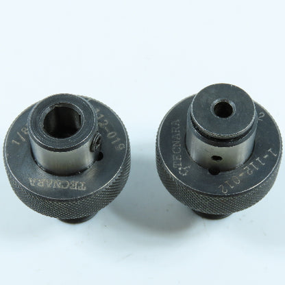 Tecnara 1-112-012 & 1-112019 Quick Change Tap Adapter Collet Lot of 2