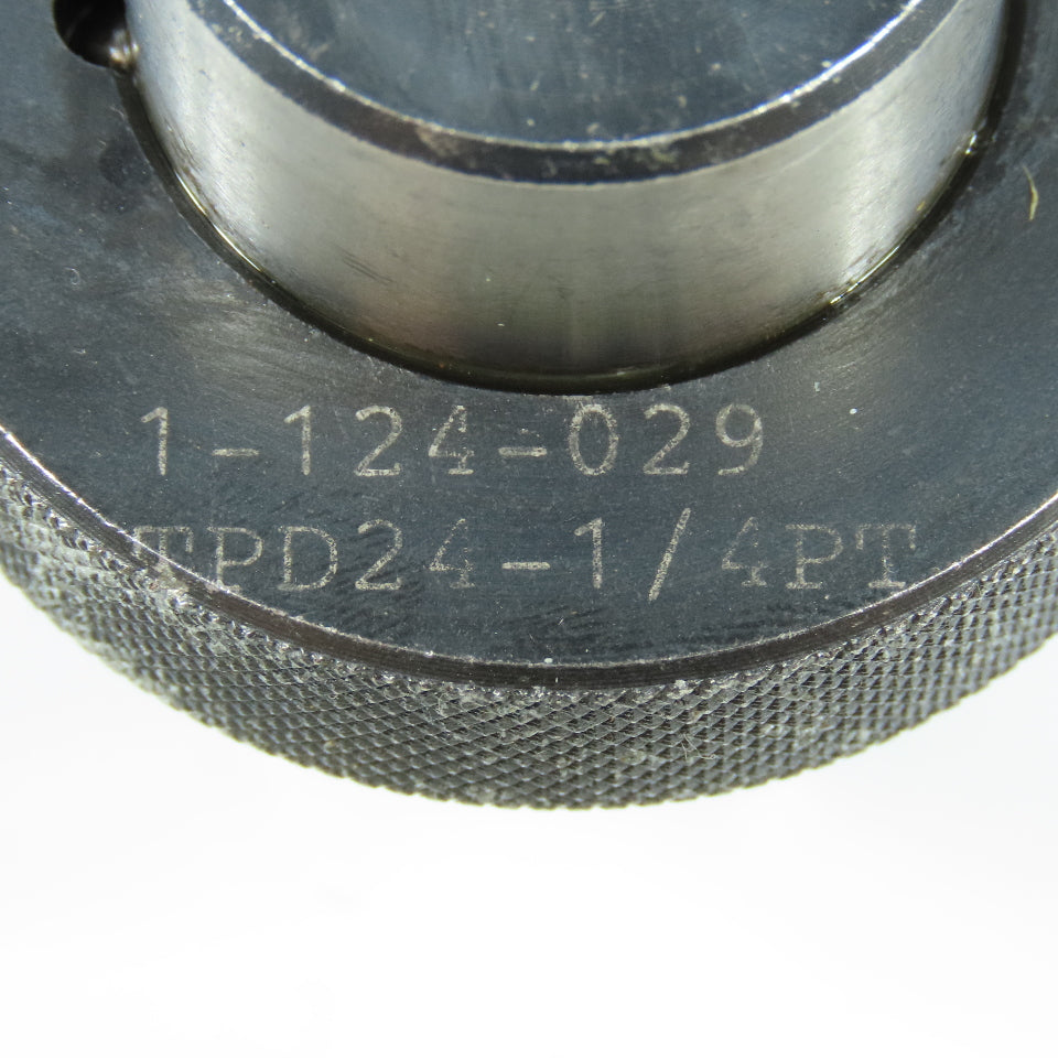 Tecnara 1-124-029 TPD 24-1/4" PT Quick Change Tap Adapter Collet